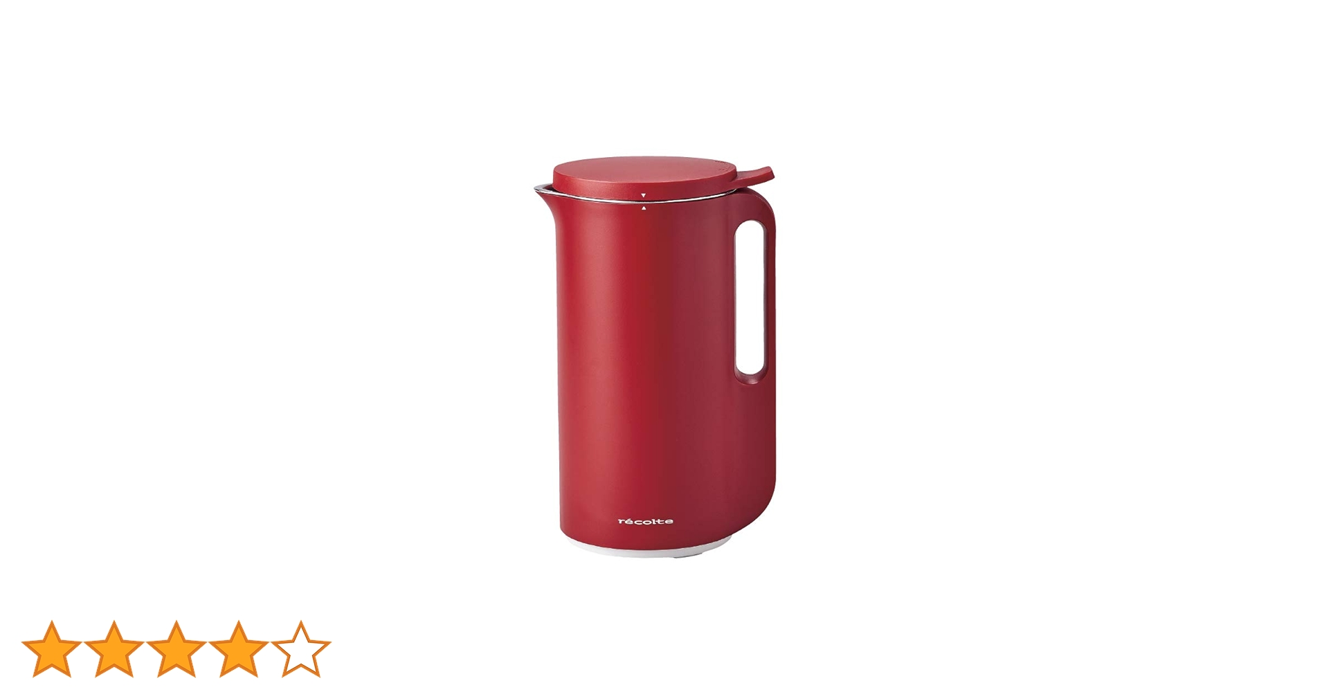 récolte Soy & Soup Blender 赤 レコルトSoy & Soup Blender 赤